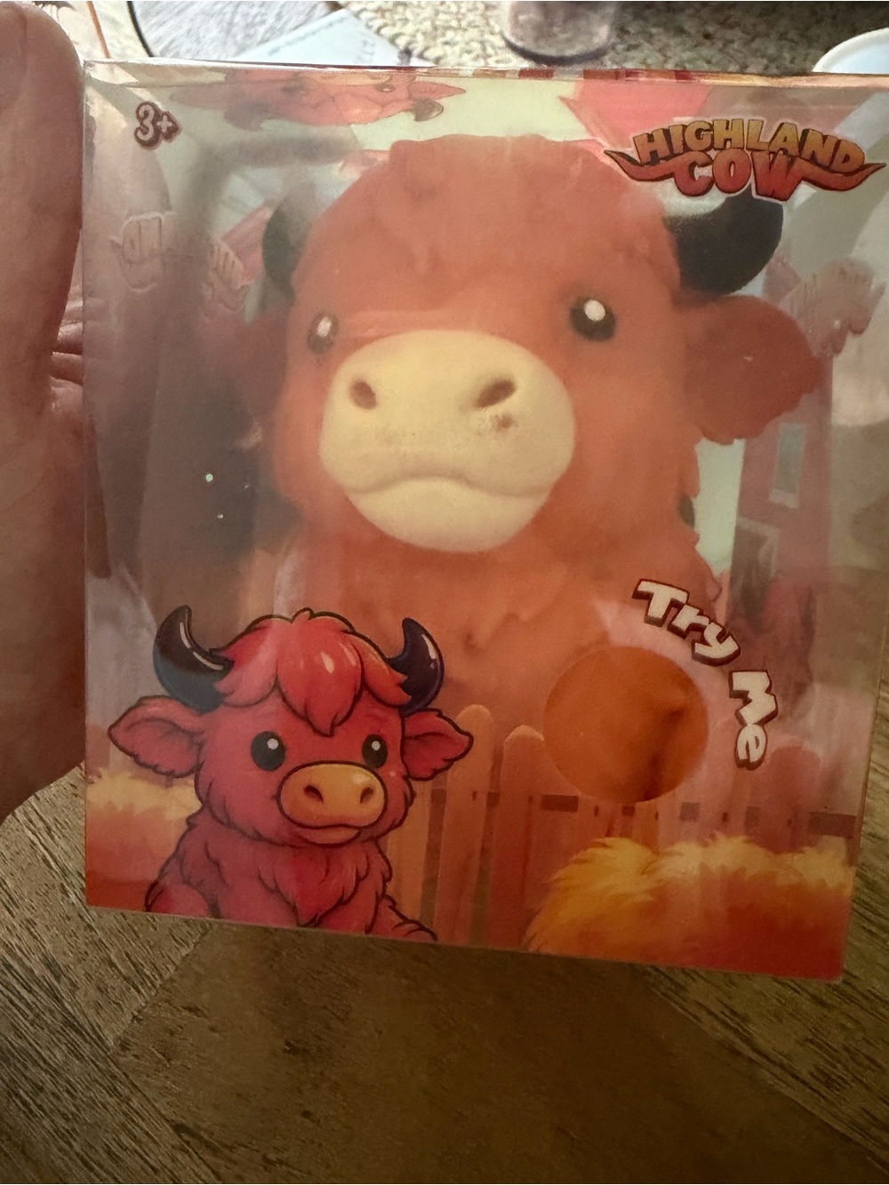 Squishy jumbo highland cow